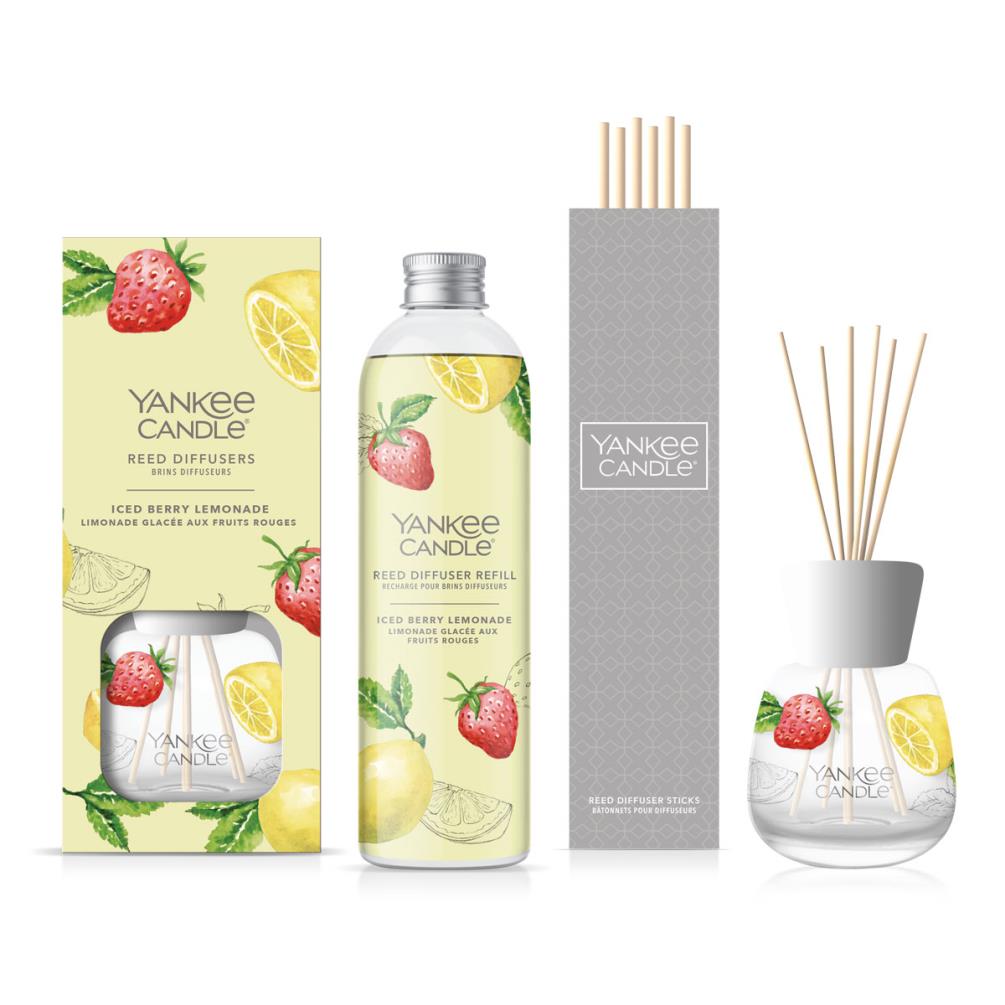 Yankee Candle Iced Berry Lemonade Reed Diffuser Extra Image 1
